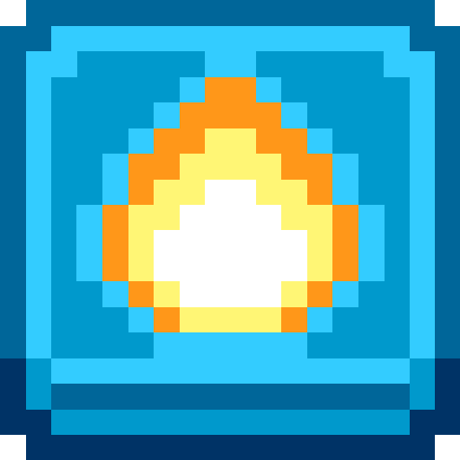 Bloxels Fireball Block